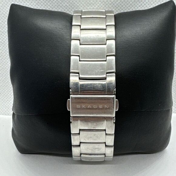Skagen 861XLSXN Men\'s Silver Stainless Steel Analog Dial Quartz Watch JNA540 main image 10